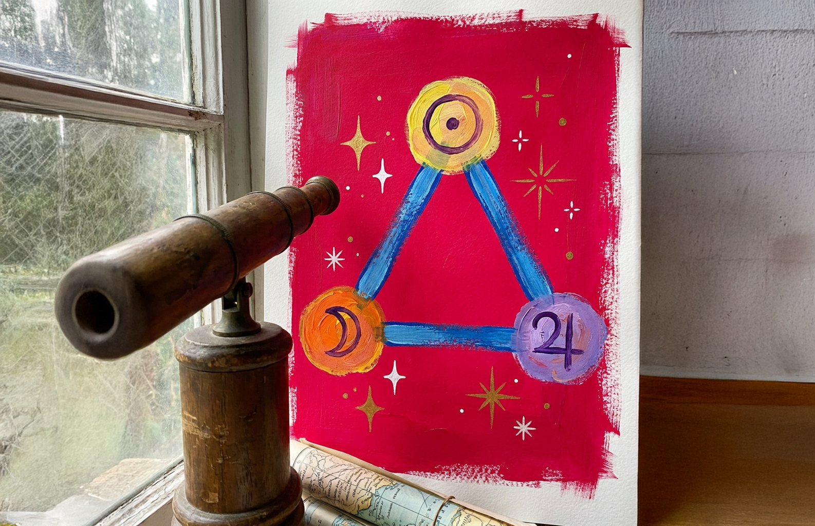 Astrolojide Üçgen Açı: Uyum ve Yetenek